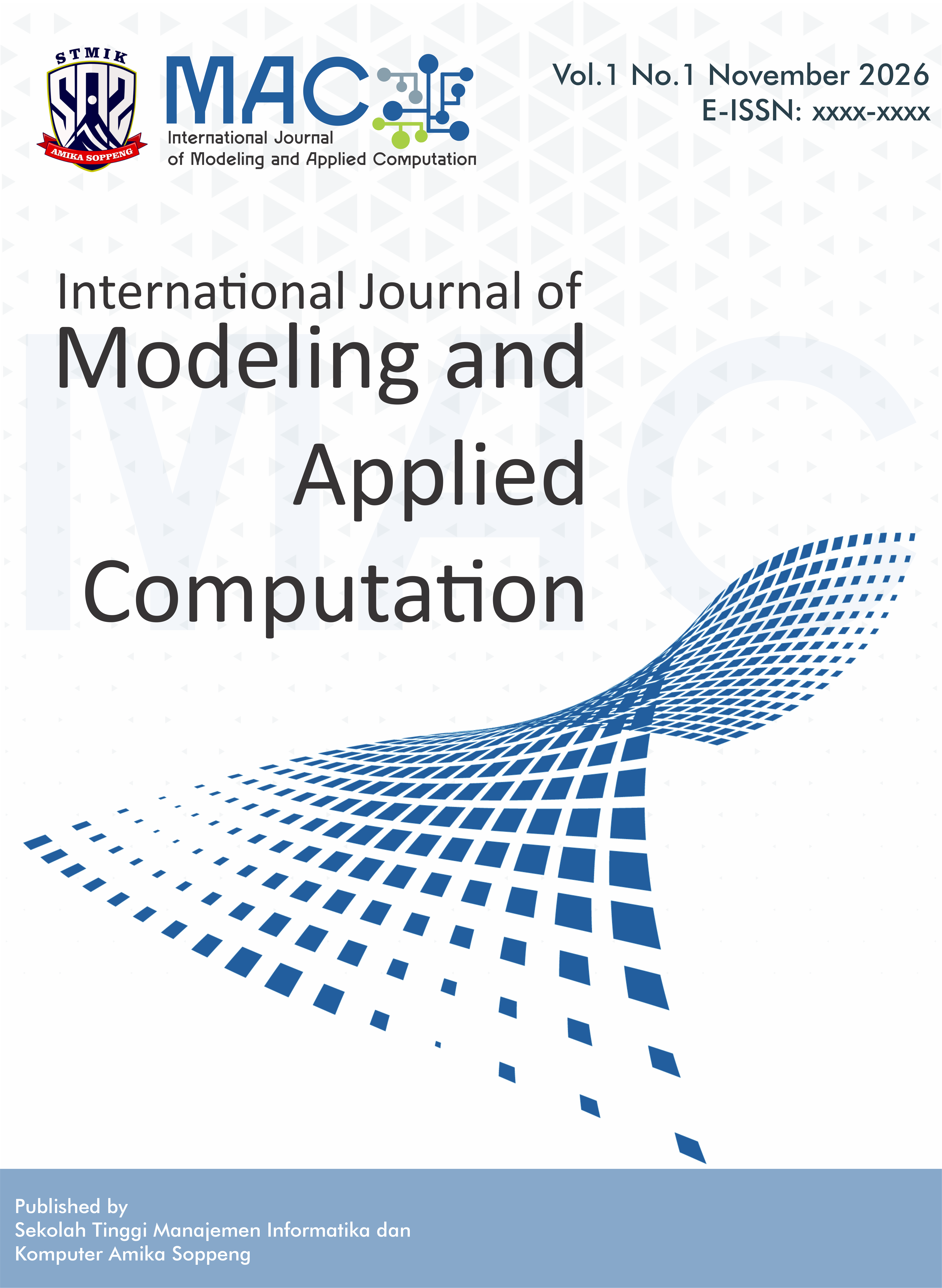 					View Vol. 1 No. 1 (2026): International Journal of Modeling and Applied Computation
				
